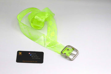Yellow Clear Fluorescent Belt